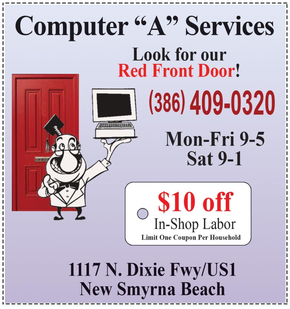Computer a Services  coupon 10% off in shop labor