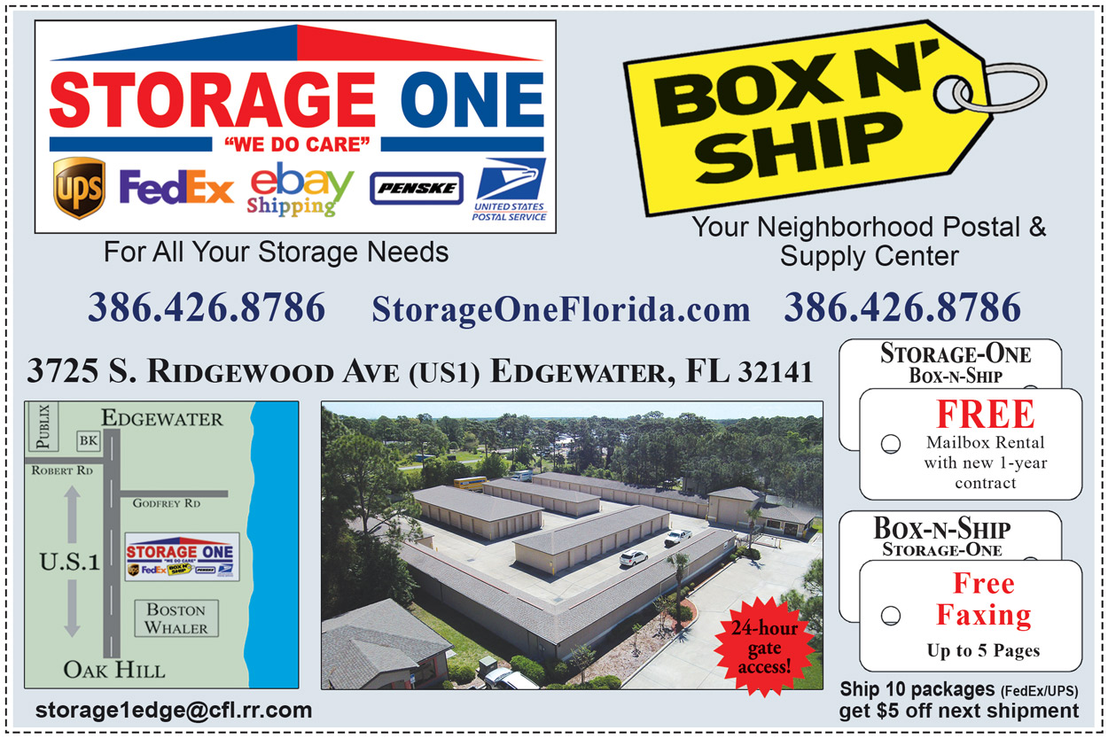 Storage One - Box N Ship of Edgewater Coupon