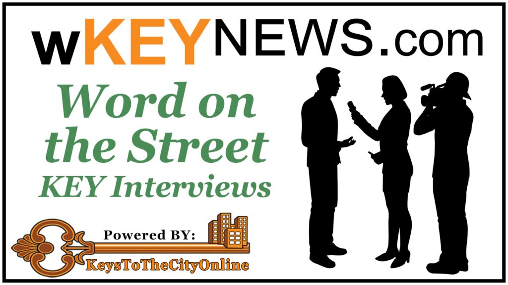A jpeg for wkeynews.com fading Word on the Street Key interviews powered by keys to the city online