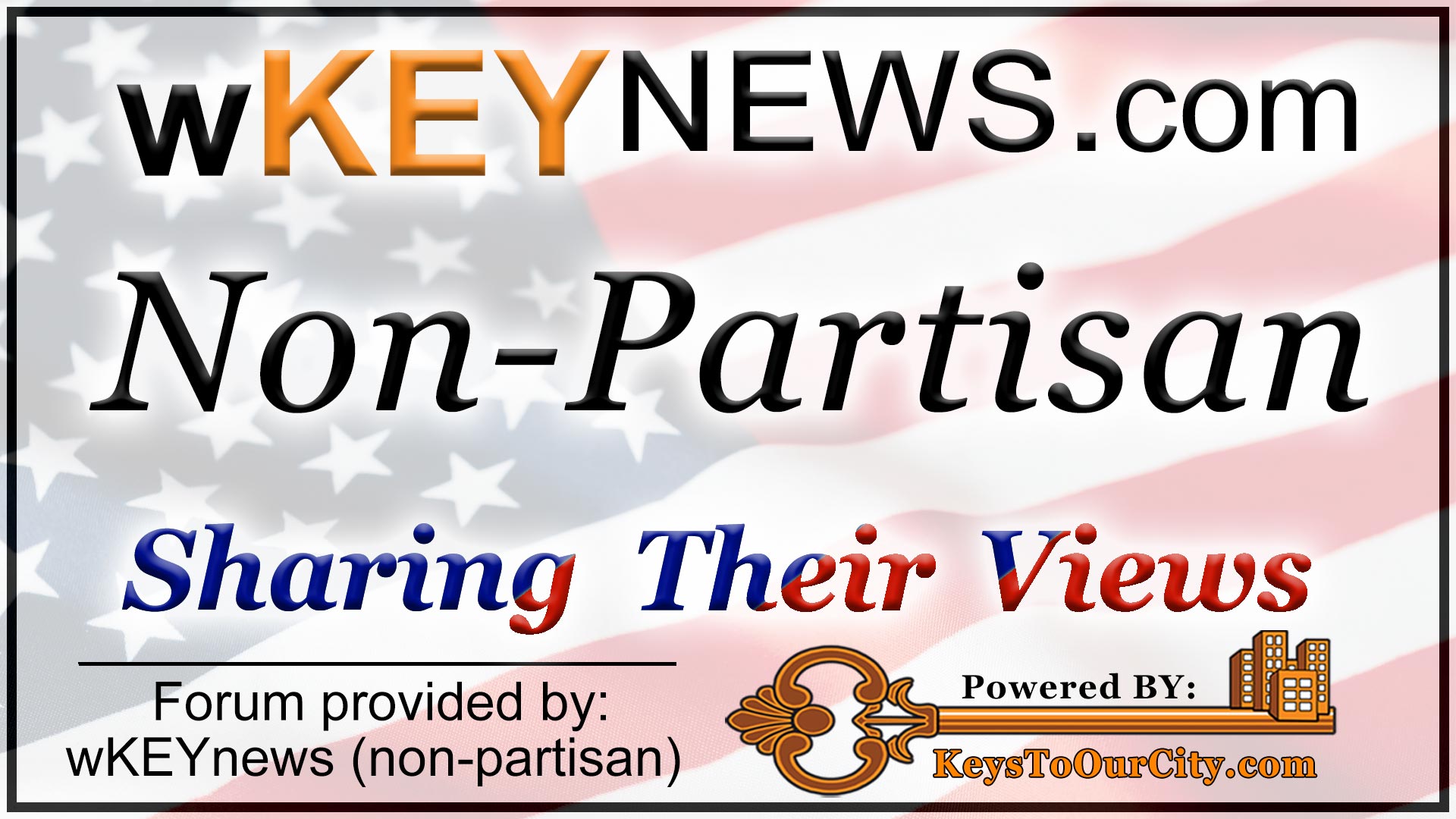 Wkeynews non-partisan coverage of local key New political events logo