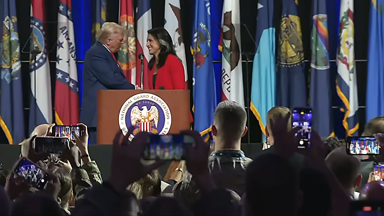 ~ Republican Forum ~ Tulsi Gabbard endorses Trump ~