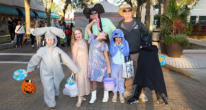 Halloween spectacle on Canal Street