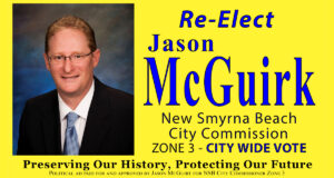 Meet Jason McGuirk: Zone 3 Commissioner and Advocate for New Smyrna Beach